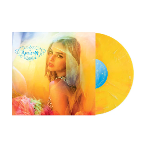 Addison Rae - Addison LP (Yellow Marble Vinyl) - Image 2