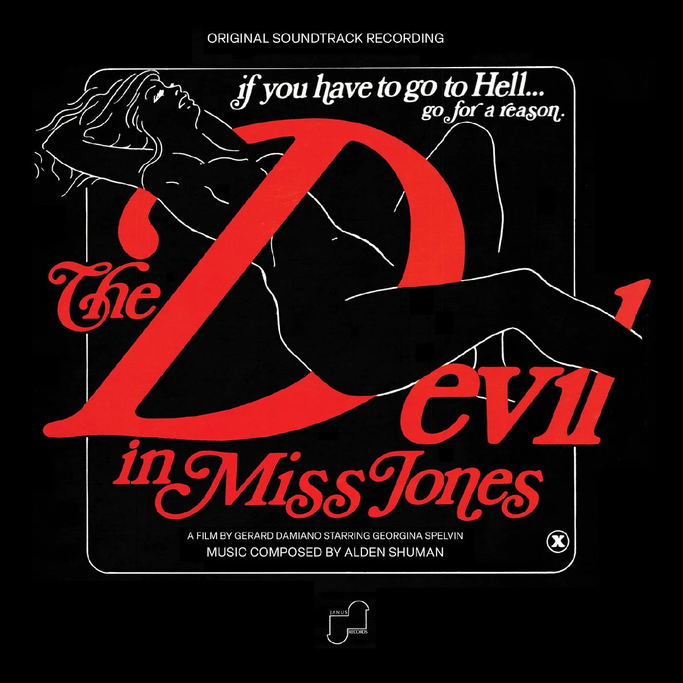 Alden Shuman - The Devil in Miss Jones--Original Soundtrack Recording LP (Hellfire Vinyl)
