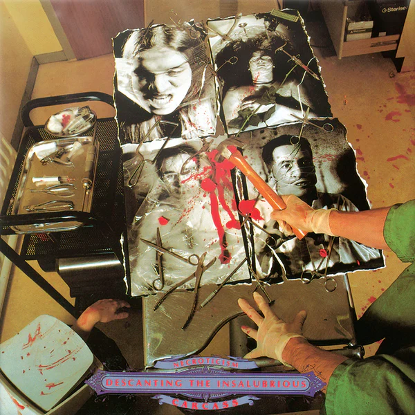 Carcass - Necroticism: Descanting The Insalubrious LP (White Vinyl)