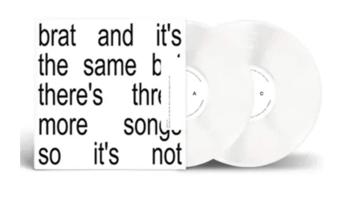 Charli XCX - Brat and it's the same but there's three more songs so it's not 2LP (White Vinyl) - Image 2