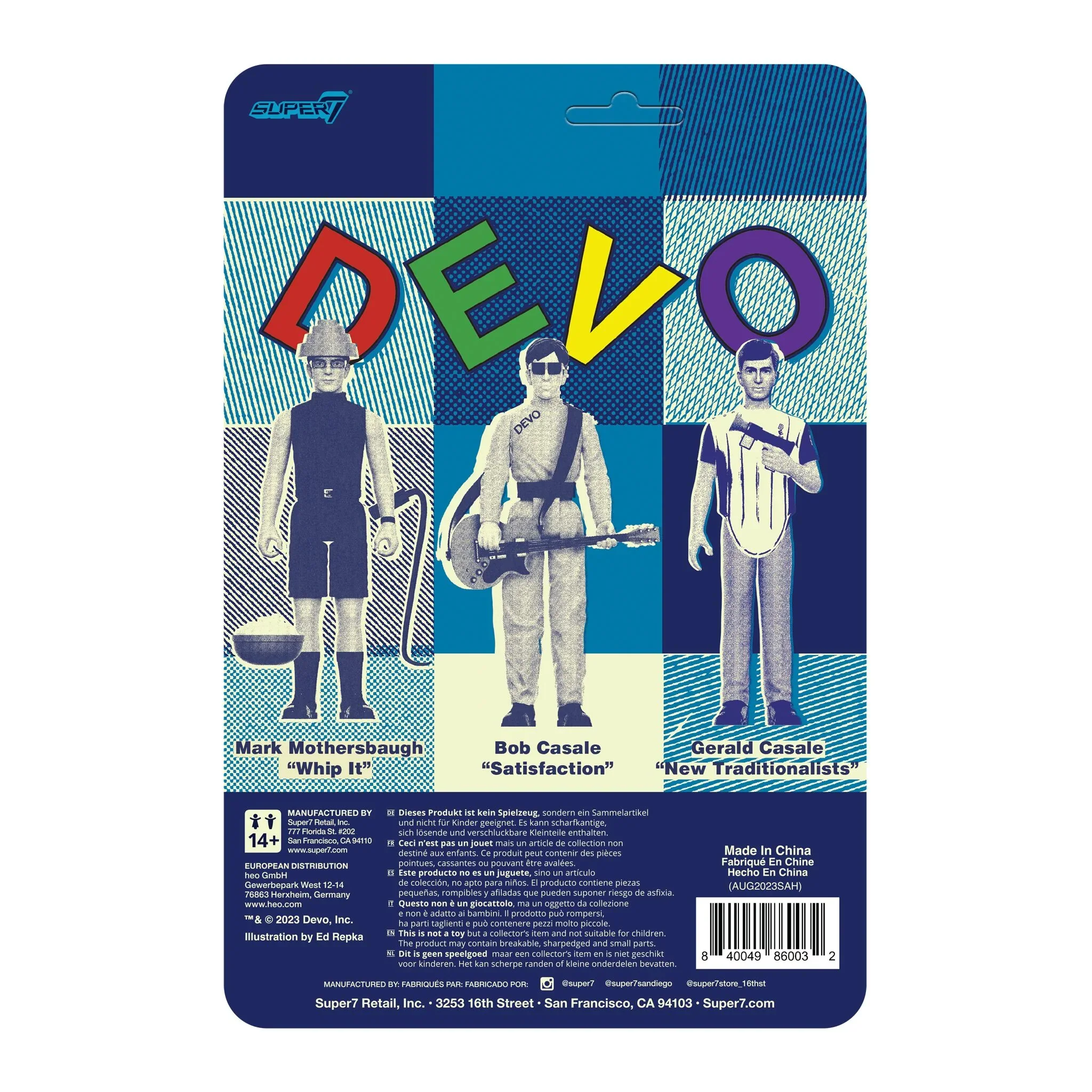 Devo ReAction Figures Wave 3 Gerald Casale (New Traditionalists) - Image 3