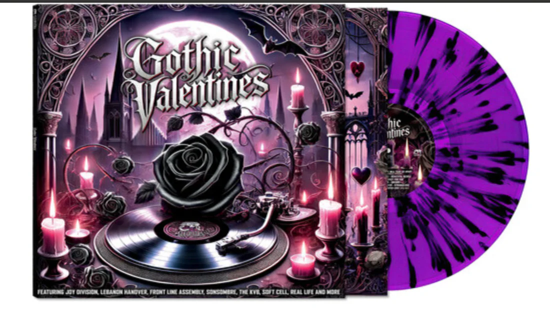Gothic Valentines LP (Purple Vinyl) - Image 2