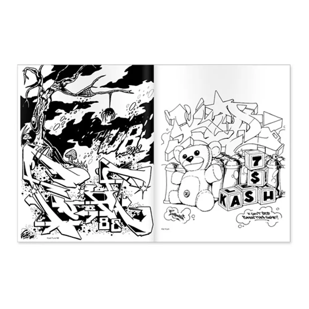 Graffiti Coloring Book 3: International Styles - Image 2