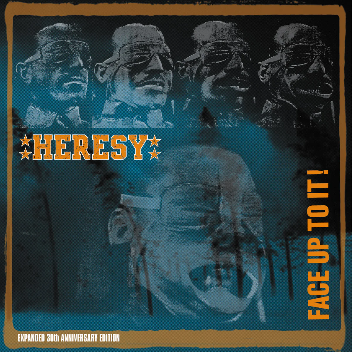 Heresy - Face Up To It LP + CD (30th Annniversary Edition)