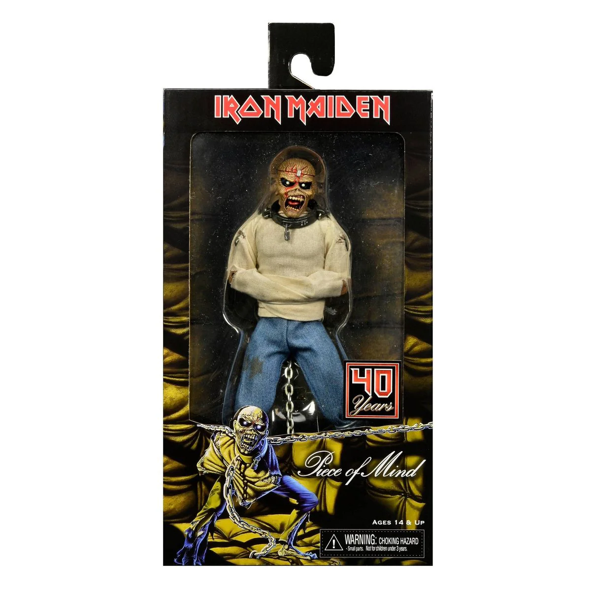 Iron Maiden Piece of Mind 8" Clothed Figure - Image 3