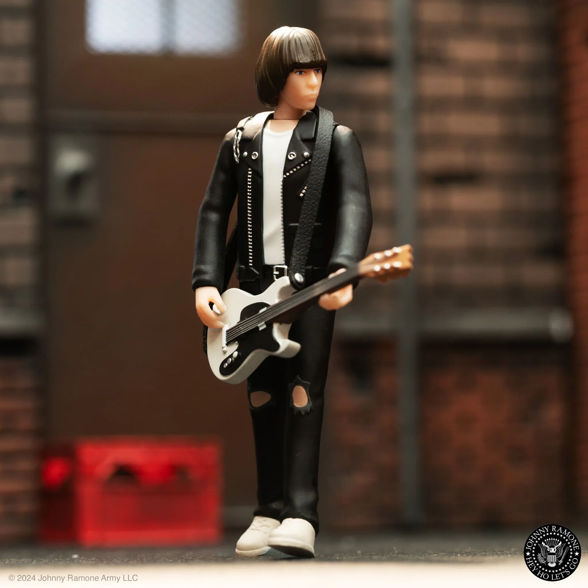 Johnny Ramone ReAction Figures Johnny Ramone (White Shirt) - Image 4