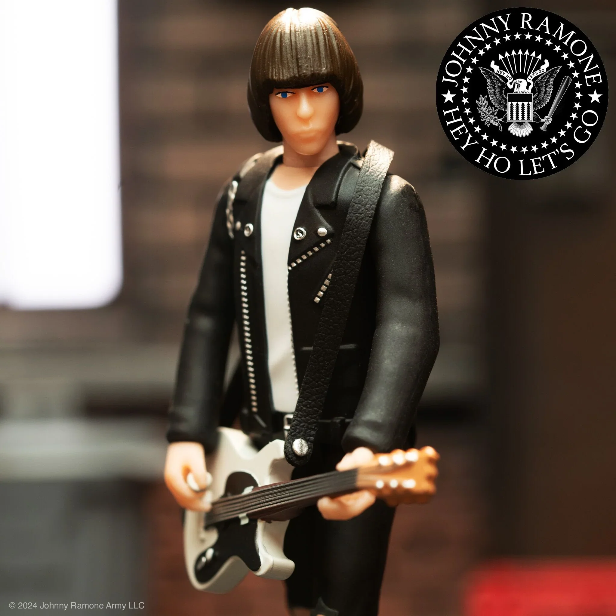 Johnny Ramone ReAction Figures Johnny Ramone (White Shirt) - Image 5