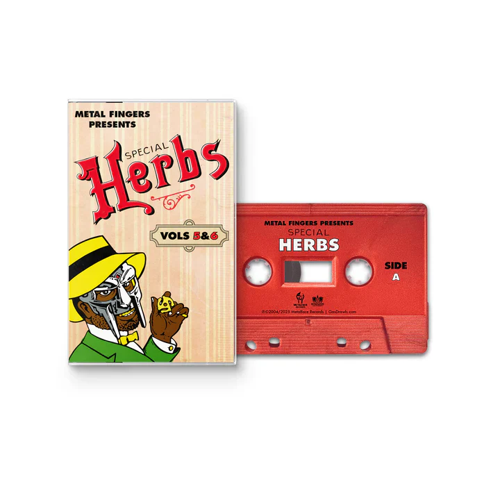 MF Doom - Metal Fingers Presents: Special Herbs Vol. 5 & 6 Cassette