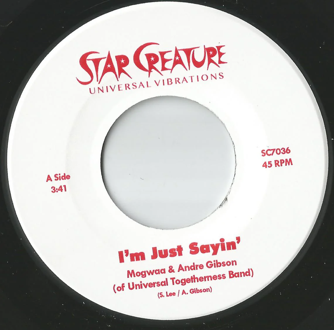 Mogwaa - I'm Just Saying / Angelica 7-Inch