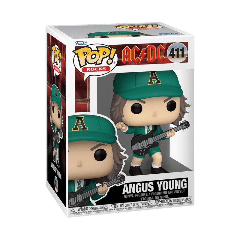 Pop! Angus Young In Green Outfit Funko