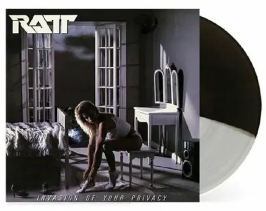 Ratt - Invasion Of Your Privacy LP (White/Grey/Black Vinyl) - Image 2