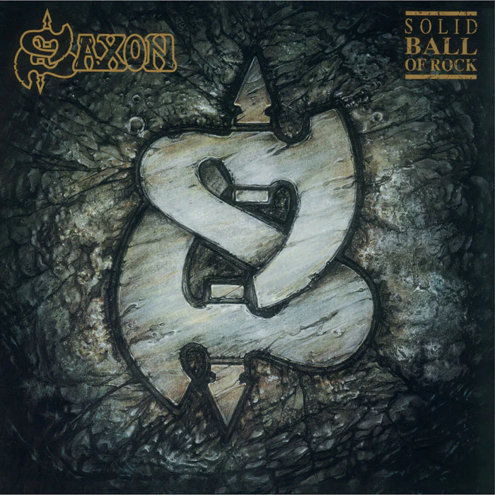 Saxon - Solid Ball Of Rock LP (Silver Vinyl)