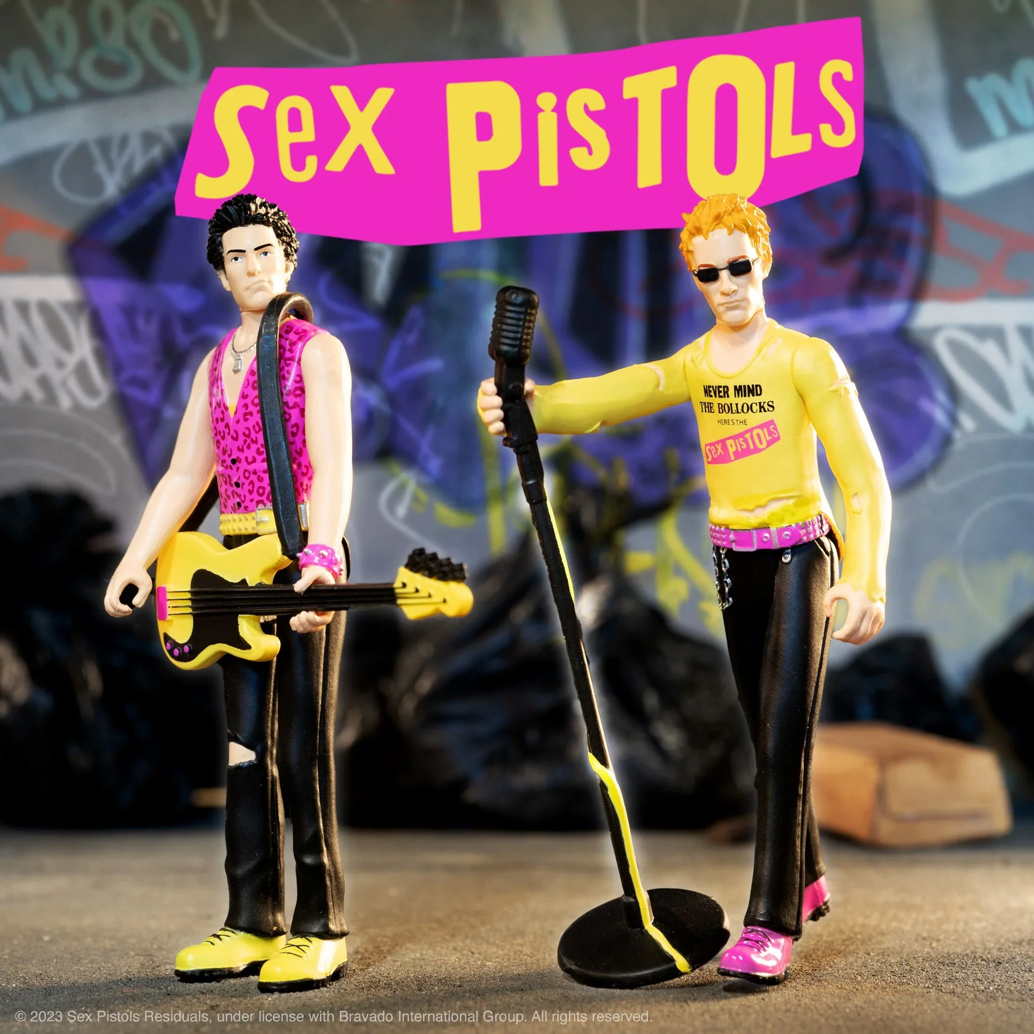 Sex Pistols ReAction Figures Wave 2 Johnny Rotten (Never Mind The Bollocks) - Image 4