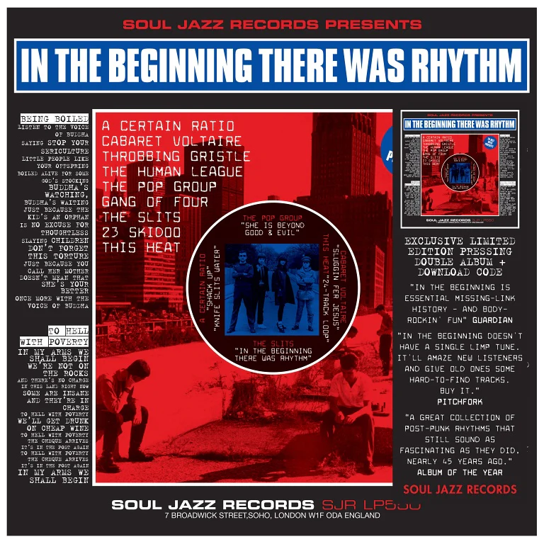 Soul Jazz Records presents - In The Beginning There Was Rhythm 2LP