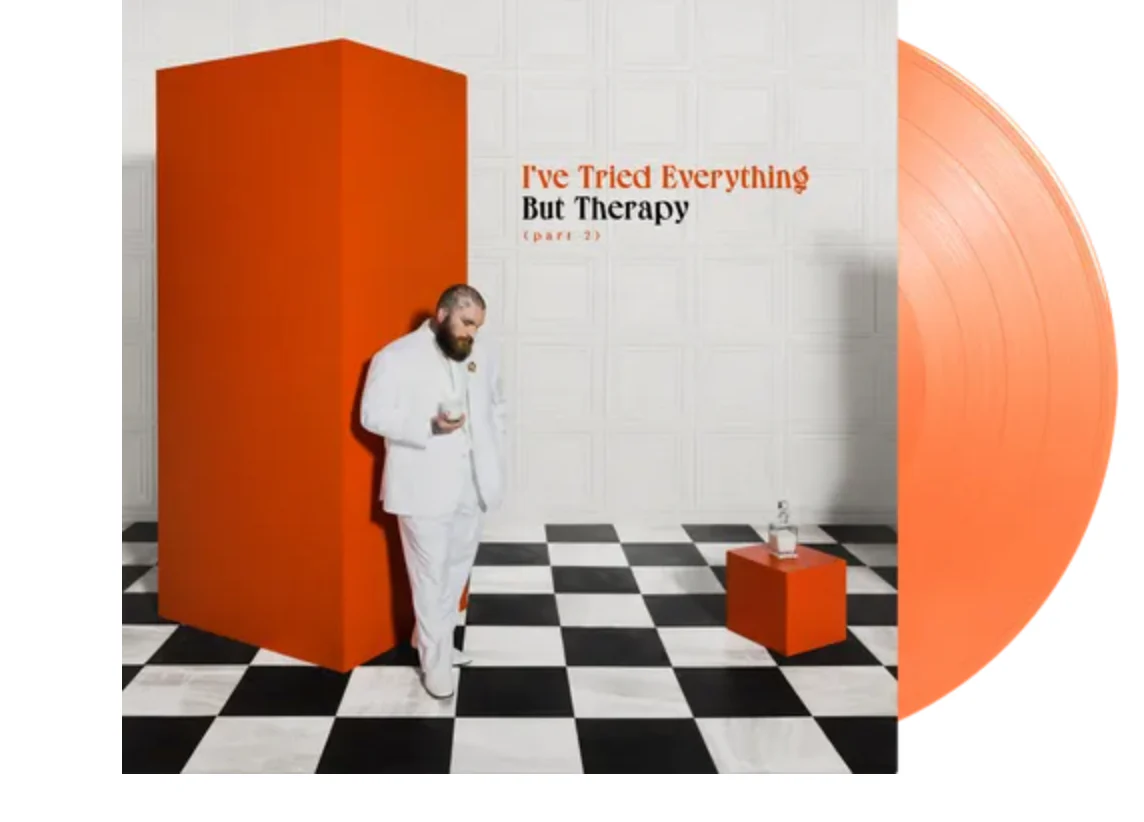 Teddy Swims - I've Tried Everything But Therapy (part 2) LP (indie Exclusive Orange Crush Vinyl) - Image 2