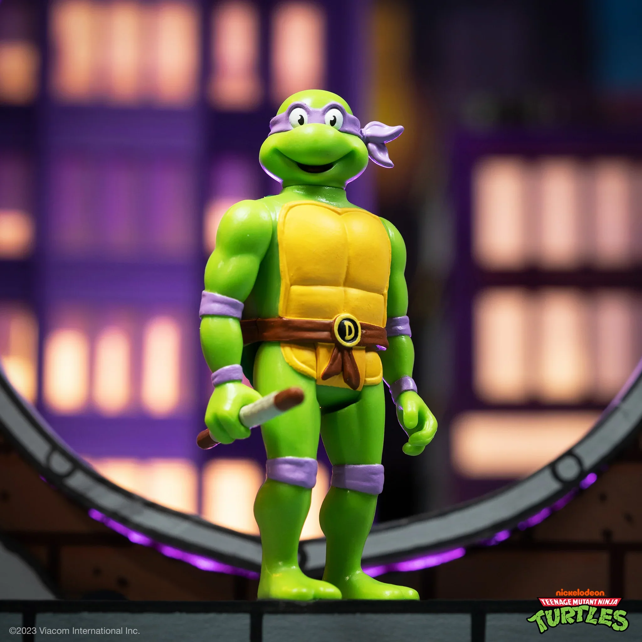 Teenage Mutant Ninja Turtles ReAction Wave 7 Donatello (Cartoon) - Image 3